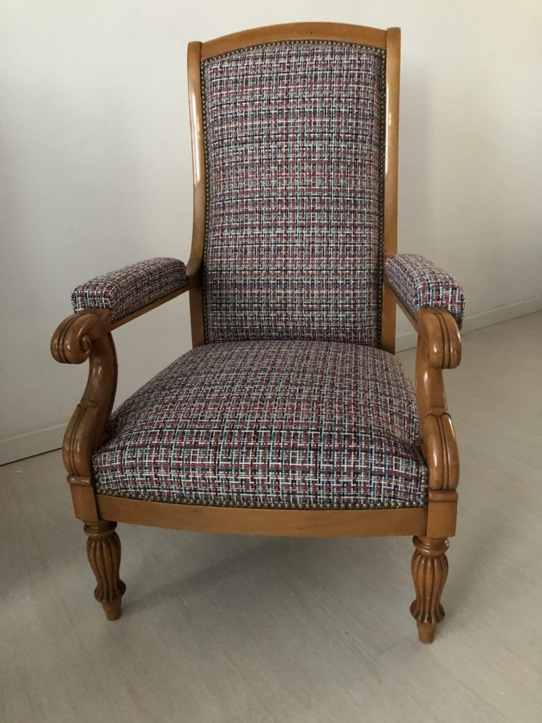 relooker fauteuil Voltaire