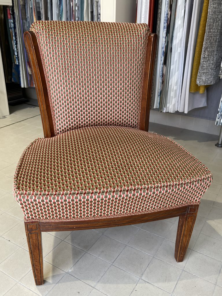 chauffeuse art déco. hldeco tapissier cambrai